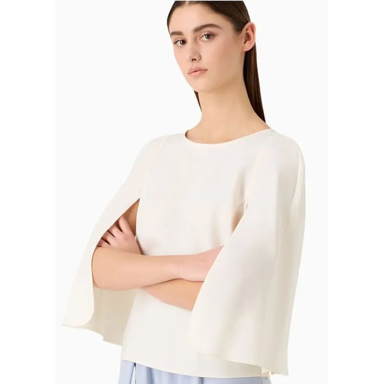 Emporio Armani Dames Effen Top (Wit) - Image 2