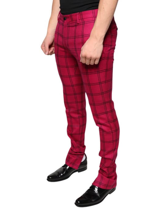 Roze Geruite Broek Pt0776 - Image 3