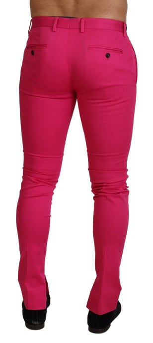 Slim Fit Ankle Pants With Side Slits - Image 3