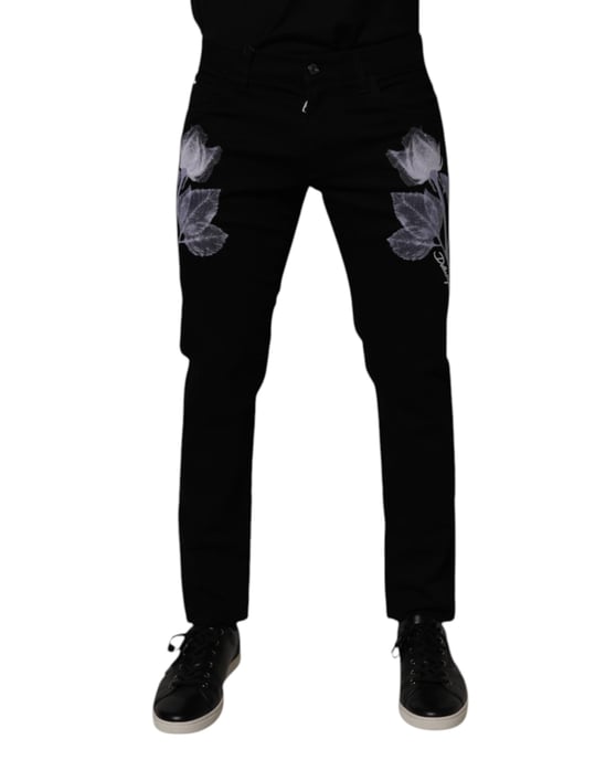 Rozenprint Casual Broek - Image 2