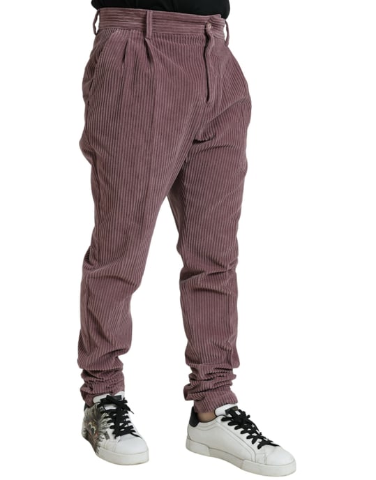 Corduroy Trousers Pleated Style - Image 3
