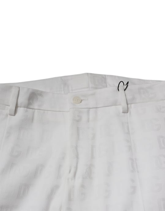 Trousers Slim Fit White Logo - Image 5