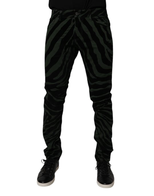Zebra Print Casual Broek - Image 2