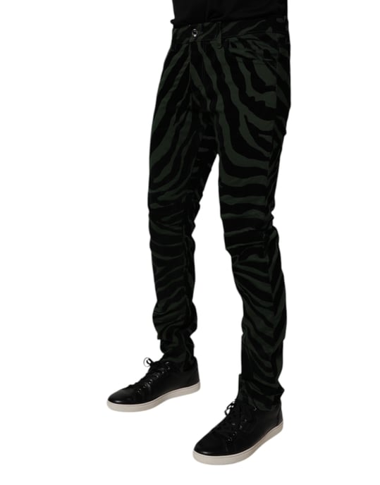 Zebra Print Casual Broek - Image 3