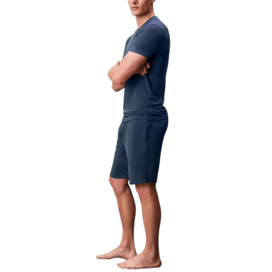 Lyle and Scott Mens Lounge Sets Shorts T-Shirt Sleepwear Half Pant Sport New Set - Image 4