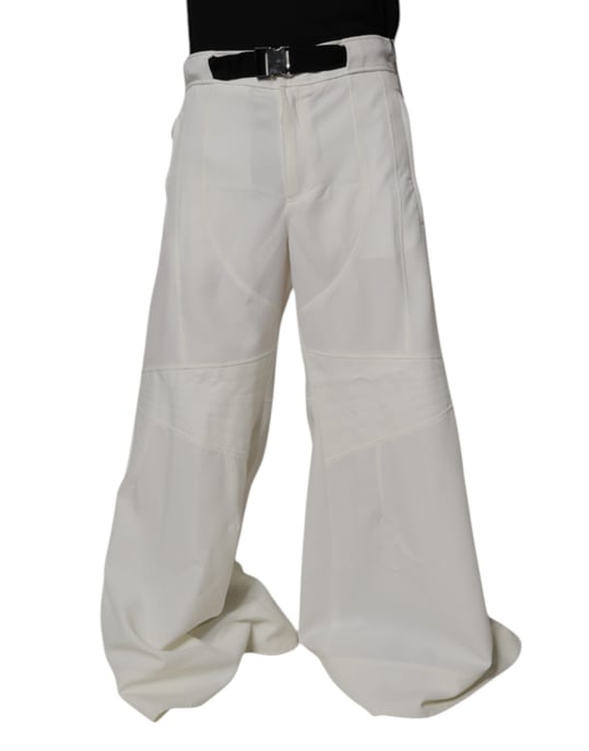 Wide Leg Cotton Pants - Image 2