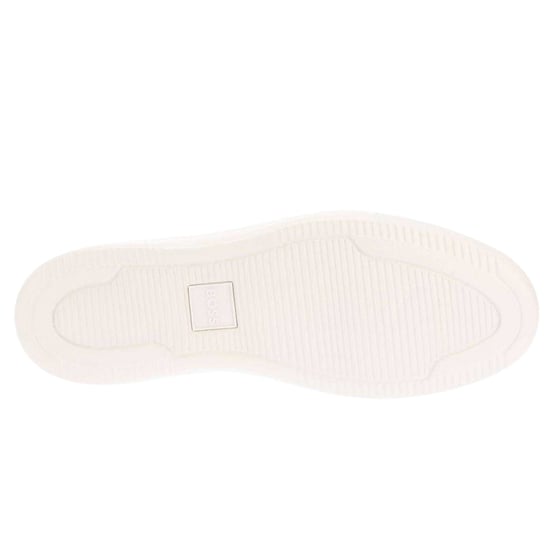 Boss Heren Enlight Leren Trainers (Wit) - Image 4