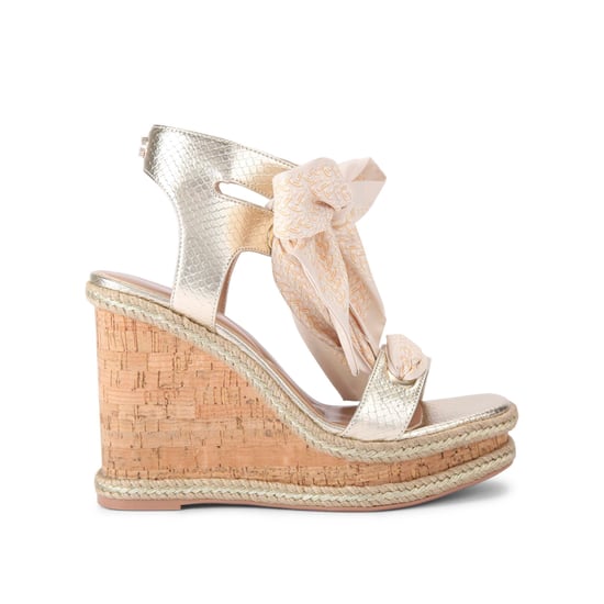 Carvela Sorrento Scarf Wedge Heels - Image 1