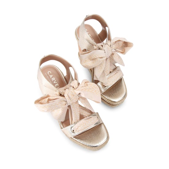 Carvela Sorrento Scarf Wedge Heels - Image 2