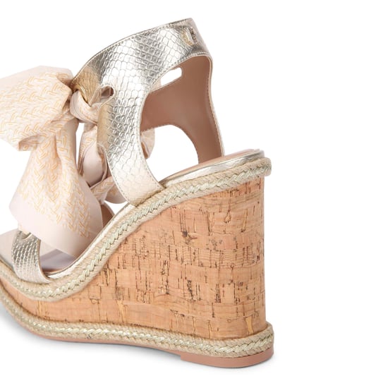 Carvela Sorrento Scarf Wedge Heels - Image 3