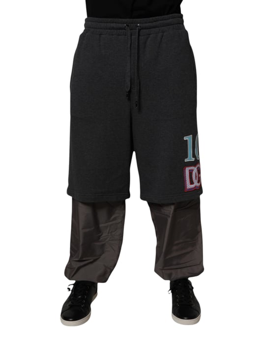 Gelaagde Sweatpants Met Geborduurd Logo - Image 2