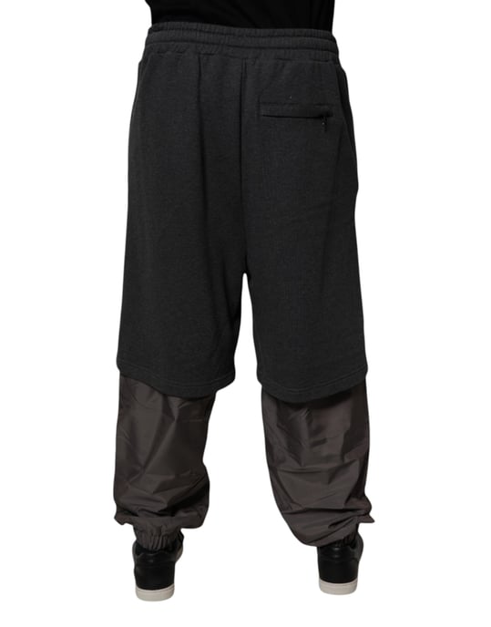 Gelaagde Sweatpants Met Geborduurd Logo - Image 4