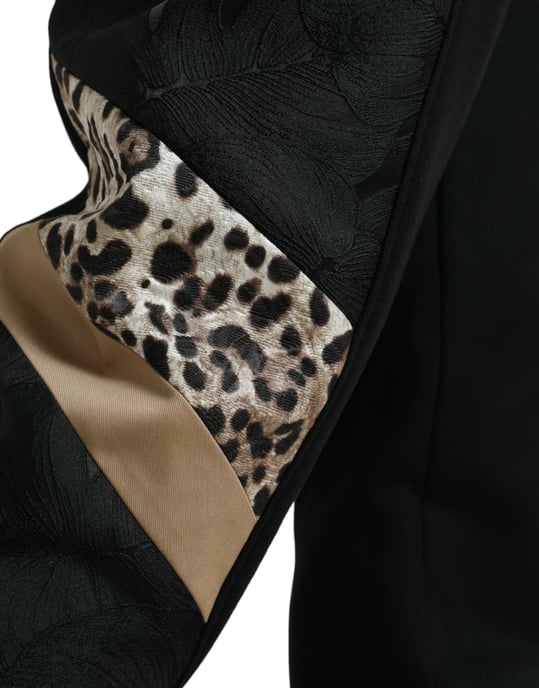 Leopardprint Paneel Joggingbroek - Image 4