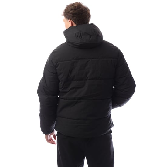 Jack And Jones Heren Brady Hooded Jacket (Zwart) - Image 3