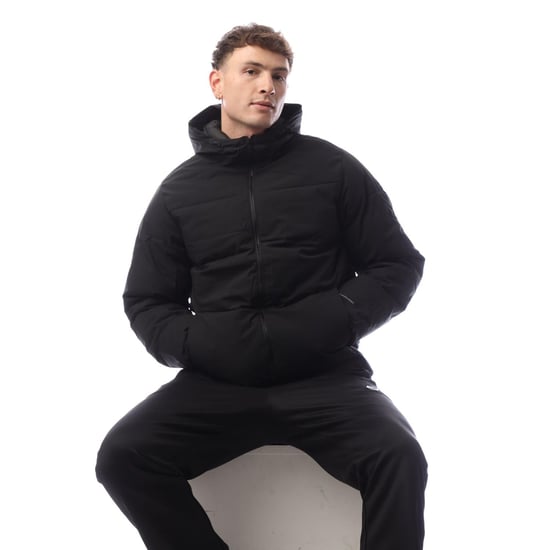 Jack And Jones Heren Brady Hooded Jacket (Zwart) - Image 4