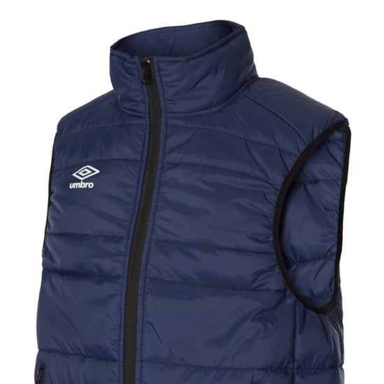 Umbro Kinder/Kinder Club Essential Gilet (Donker marine/wit) - Image 2