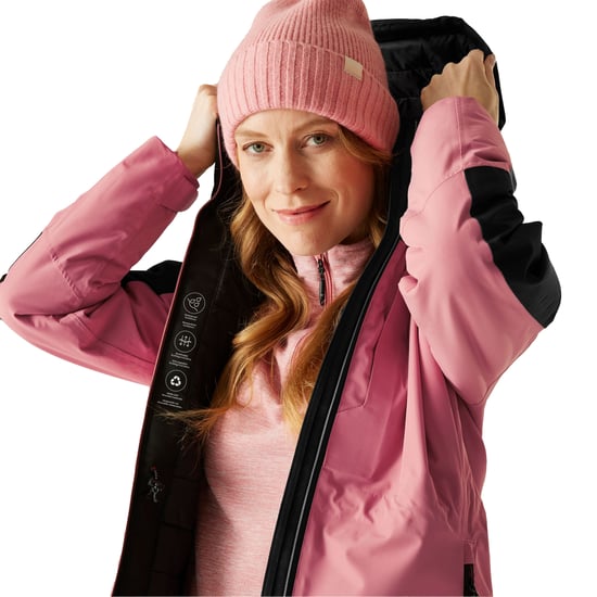 Regatta Womens/Ladies Maldeine Insulated Jacket (Dusty Rose/Black) - Image 4
