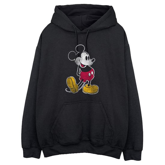 Disney Herr Musse Pigg Classic Kick Hoodie (Svart) - Image 1