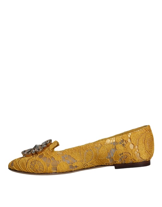 Lace Ballerinas Yellow - Image 4