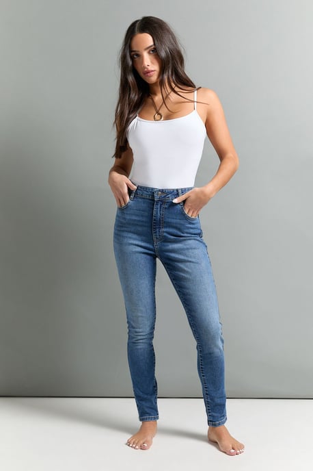 Petite High Waist Booty Lifting Skinny Jean - Image 3