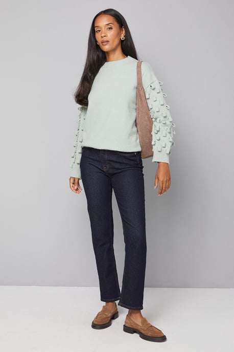 Loop Sleeve Jumper - Image 2