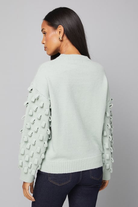 Loop Sleeve Jumper - Image 3