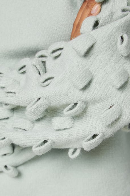 Loop Sleeve Jumper - Image 4