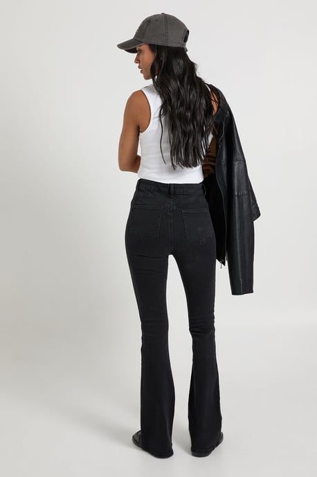Tall High Waist Booty Lifting Flared Jean - Image 2