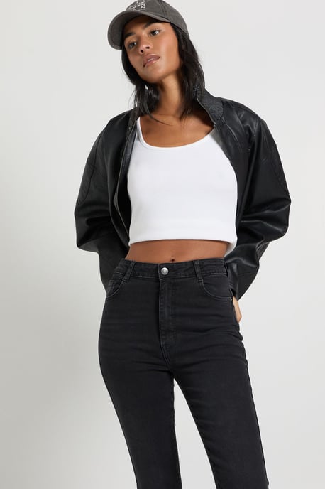Tall High Waist Booty Lifting Flared Jean - Image 3