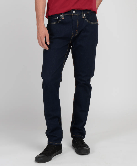 Levis 512 Slim Tapered Jeans In Dark Hollow Blue - Image 1