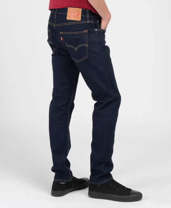 Levis 512 Slim Tapered Jeans In Dark Hollow Blue - Image 4