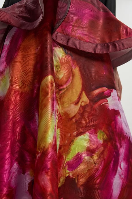 Lily Macrae - Textured Ruffle Detail Prom Skirt - Image 5