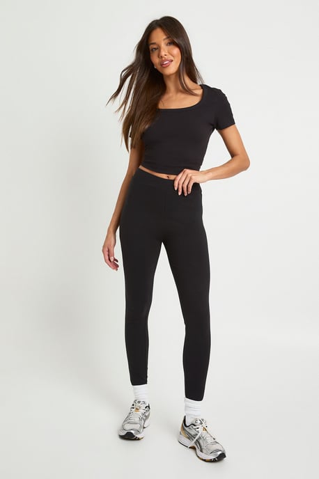 Basic High Waist Legging - Image 3