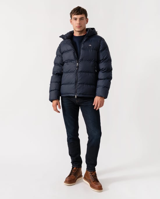 Active Cloud Puffer Jacket Jacket in Dark Blue - Image 1
