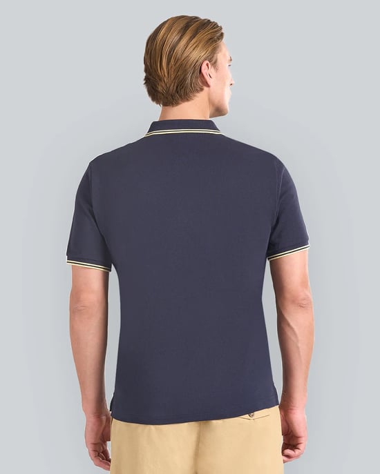 433 Polo in Dark Blue - Image 2