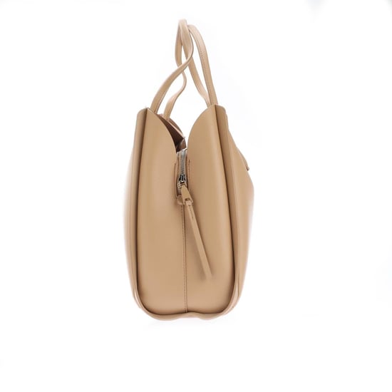 DKNY Josie Polyurethane Tote Bag (Brown) - Image 5