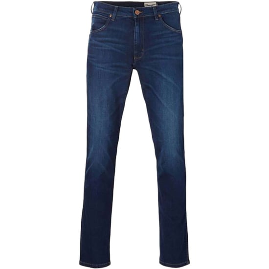 Wrangler Greensboro medium blue used stretch jeans - Image 1