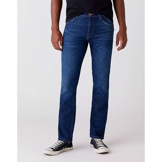 Wrangler Greensboro medium blue used stretch jeans - Image 3