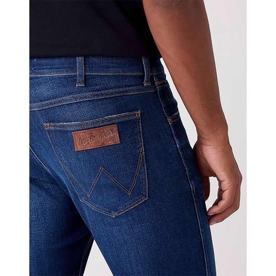 Wrangler Greensboro medium blue used stretch jeans - Image 6