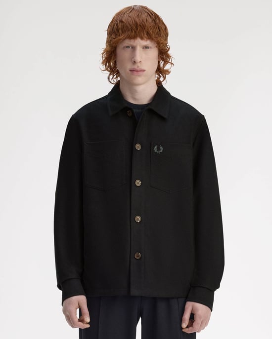 Overshirt in Black - Image 1