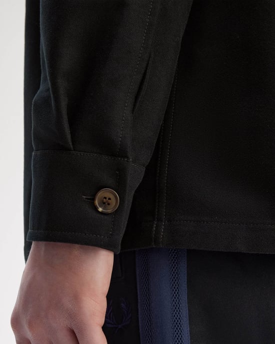 Overshirt in Black - Image 3