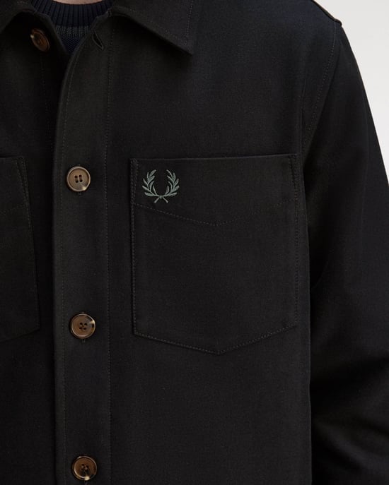 Overshirt in Black - Image 4