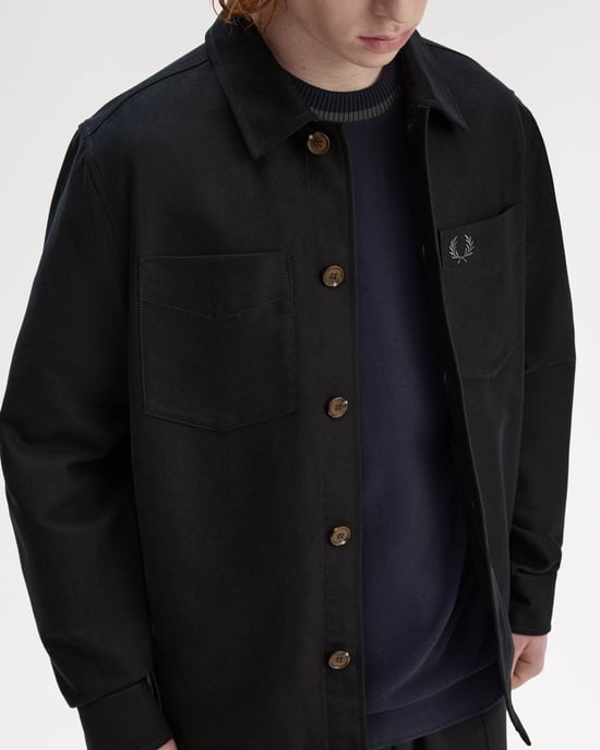 Overshirt in Black - Image 6