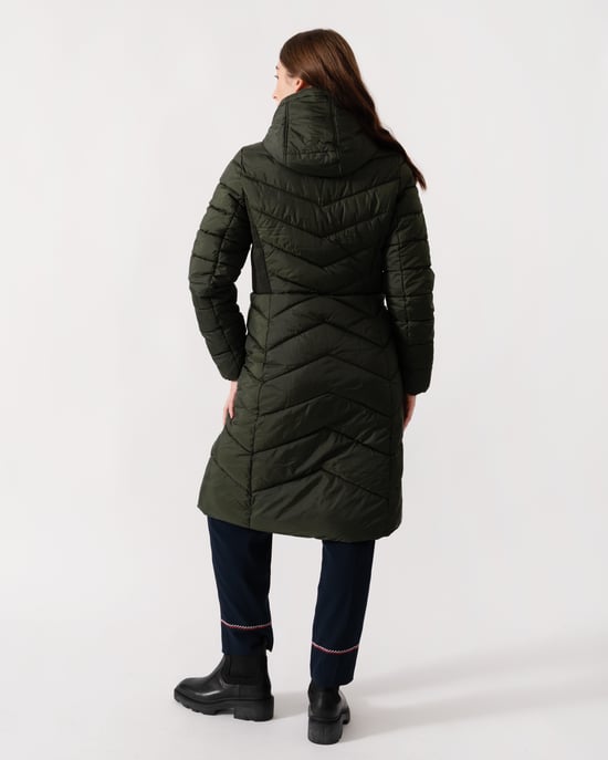 Pembury Coat in Dark Green - Image 2