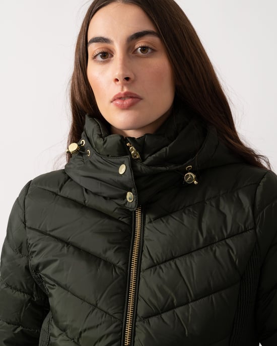 Pembury Coat in Dark Green - Image 3