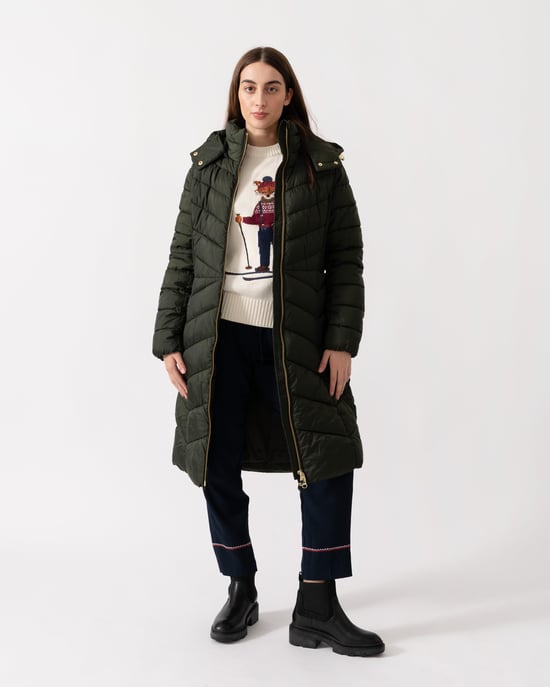 Pembury Coat in Dark Green - Image 5