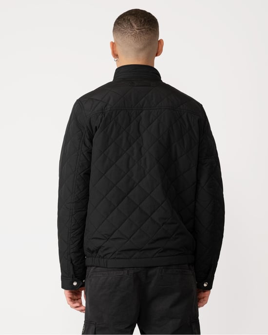 Black Windcheater Jacket in Black - Image 5