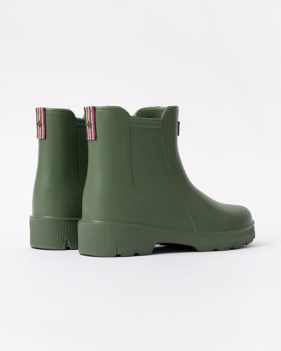 Raindance Short Wellies in Dark Green - Image 3