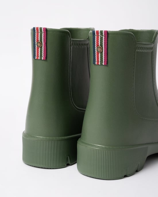 Raindance Short Wellies in Dark Green - Image 4