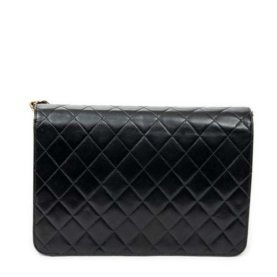 Vintage Push Lock Straight Flap Schoudertas - Image 5